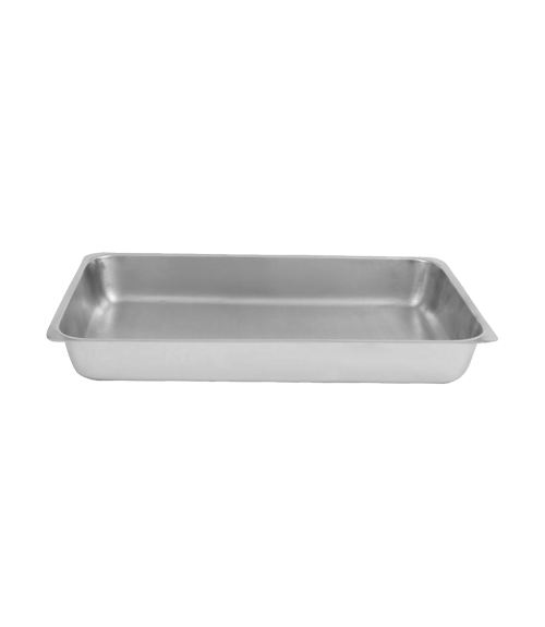 Mirror Steel Shallow Rectangular Food Pan for Chafing Dish