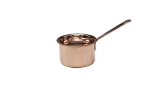MiniBytes Copper Finish 90 ml Sauce Pan with Lid