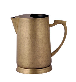 Savoy Vintage Gold Finish Water Pitcher with Ice Guard