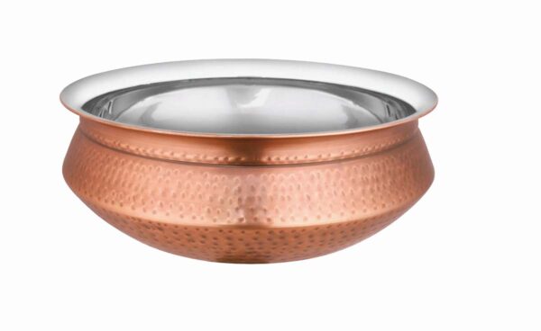 Marrakech Burnt Copper Finish Handi Bowl from SkyraPro
