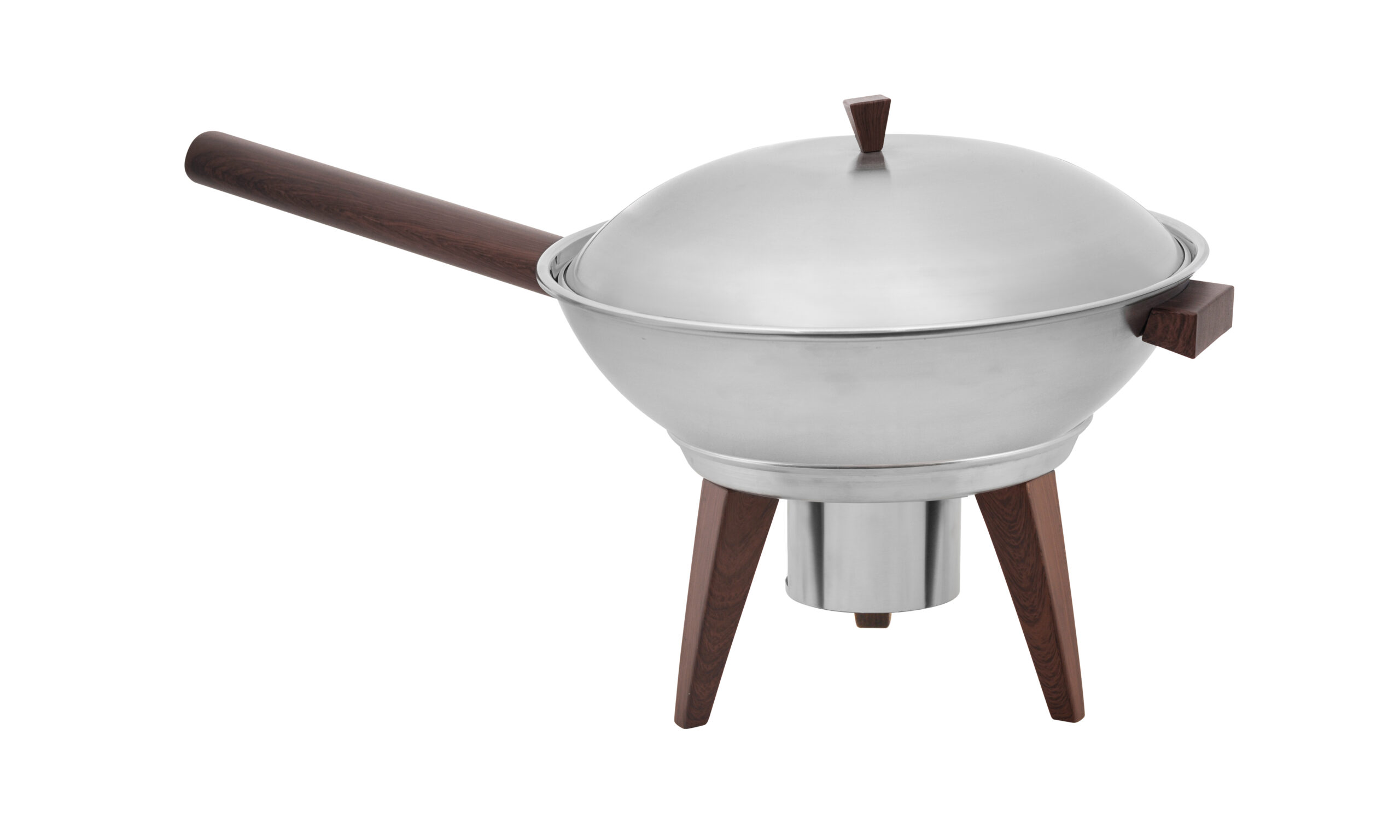 Wynwood Round 4 Ltr Wok with Insert & Fuel Stand 4Ltr
