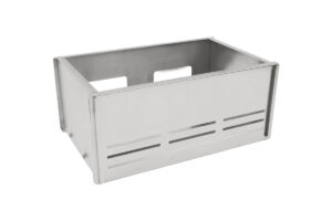 Fat Free Brushed Steel Knock down GN 1by1 Ice Tub Sleeve and Chafer Stand