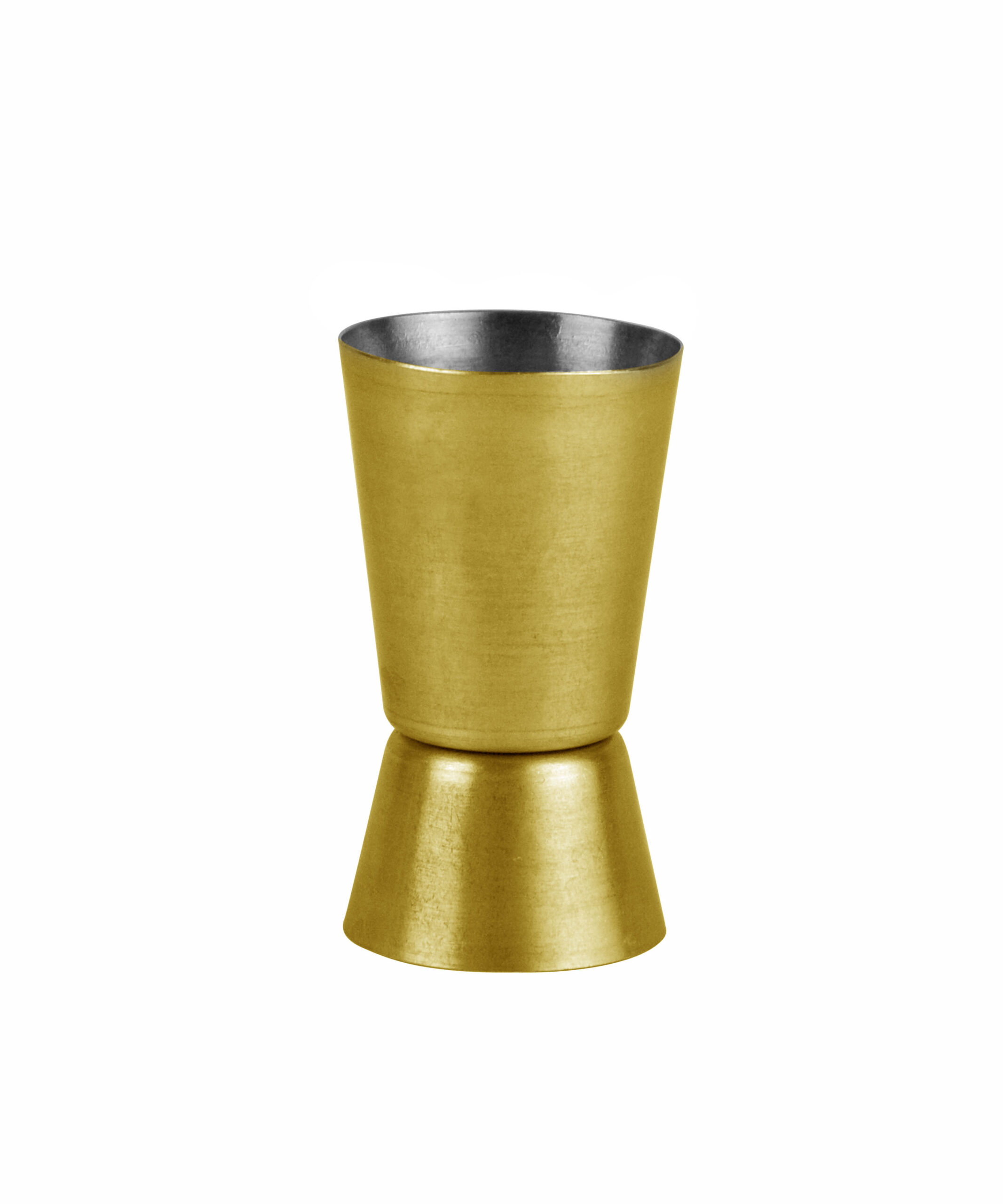 Vegas Vintage Gold Finish 25by50 ml Conical Jigger