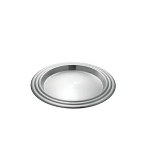 Wilcox Brushed Stainless Steel Round Bar Tray 15 inches